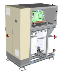 Smardt OPK Wärmepumpe mit Kolbenverdichtern mit und ohne FU (Frequenzumformer) großer Leistungsregelbereich 25-70Hz (87Hz) - stufenlose drehzahlgeregelte Leistungsregelung