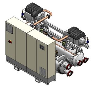 Smardt OPK - Turbocor Turboverdichter ölfreie Wärmepumpe 1.000 kW Heizleistung